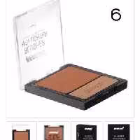 رژ گونه هایلایتر شماره 1تا6 mnd