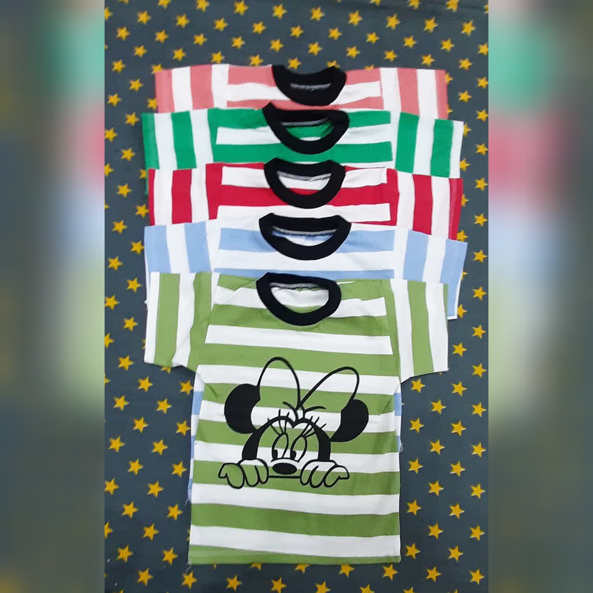 تیشرت بچگانه طرح میکی موس سایز 35 اسپرت دختر و پسر