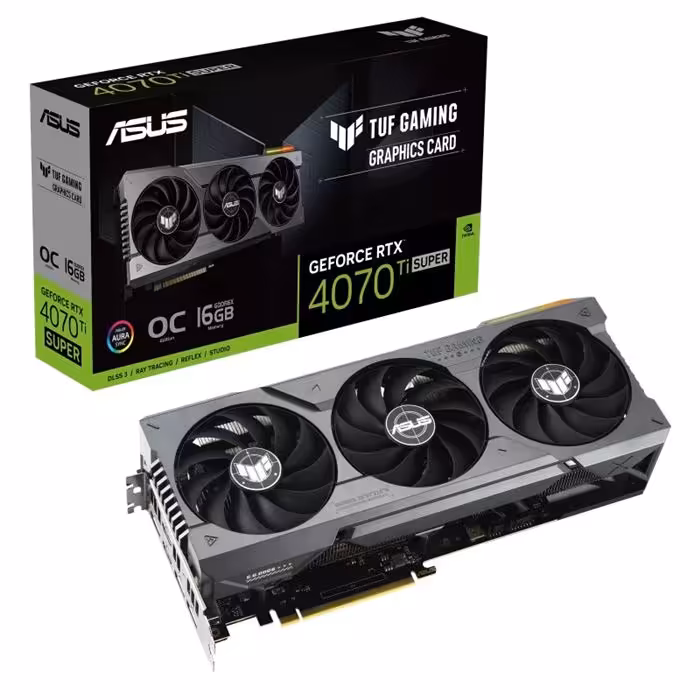 کارت گرافیک ایسوس TUF Gaming GeForce RTX 4070 Ti SUPER OC Edition 16GB