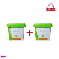 پودر موبر هرمودر (Hermooder) مدل Aloe vera وزن 300 گرم مجموعه 2 عددی