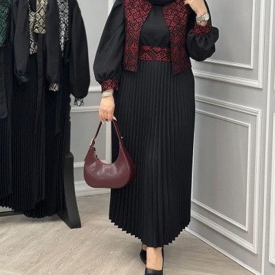 ست سه تیکه جلیقه سارافون و کمربند