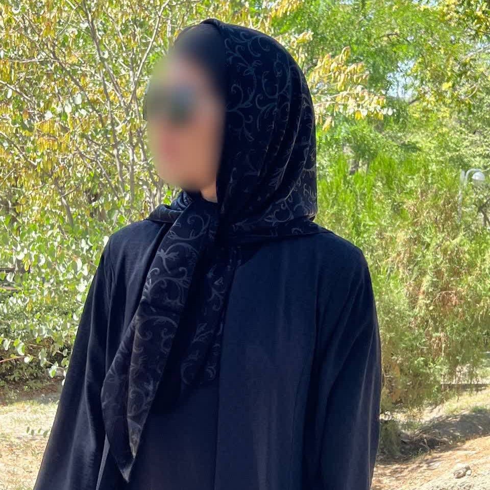 روسری حریر مشکی قواره کوچک