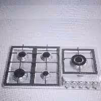 گاز صفحه ای استیل ترموکوبل دار .جرقه زن تاپ تایم (رنگ سیلور یا همون استیل)