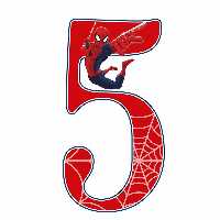 استند رومیزی تولد طرح مرد عنکبوتی کد 575