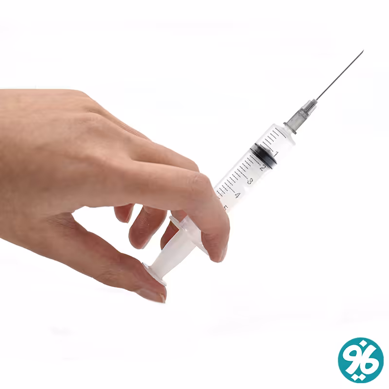 سرنگ سه قطعه فشاری لوئراسلیپ شفا 5 سی سی