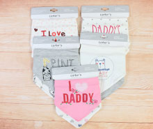 پیشبند دستمال گردنی 2عددی کارترز carters