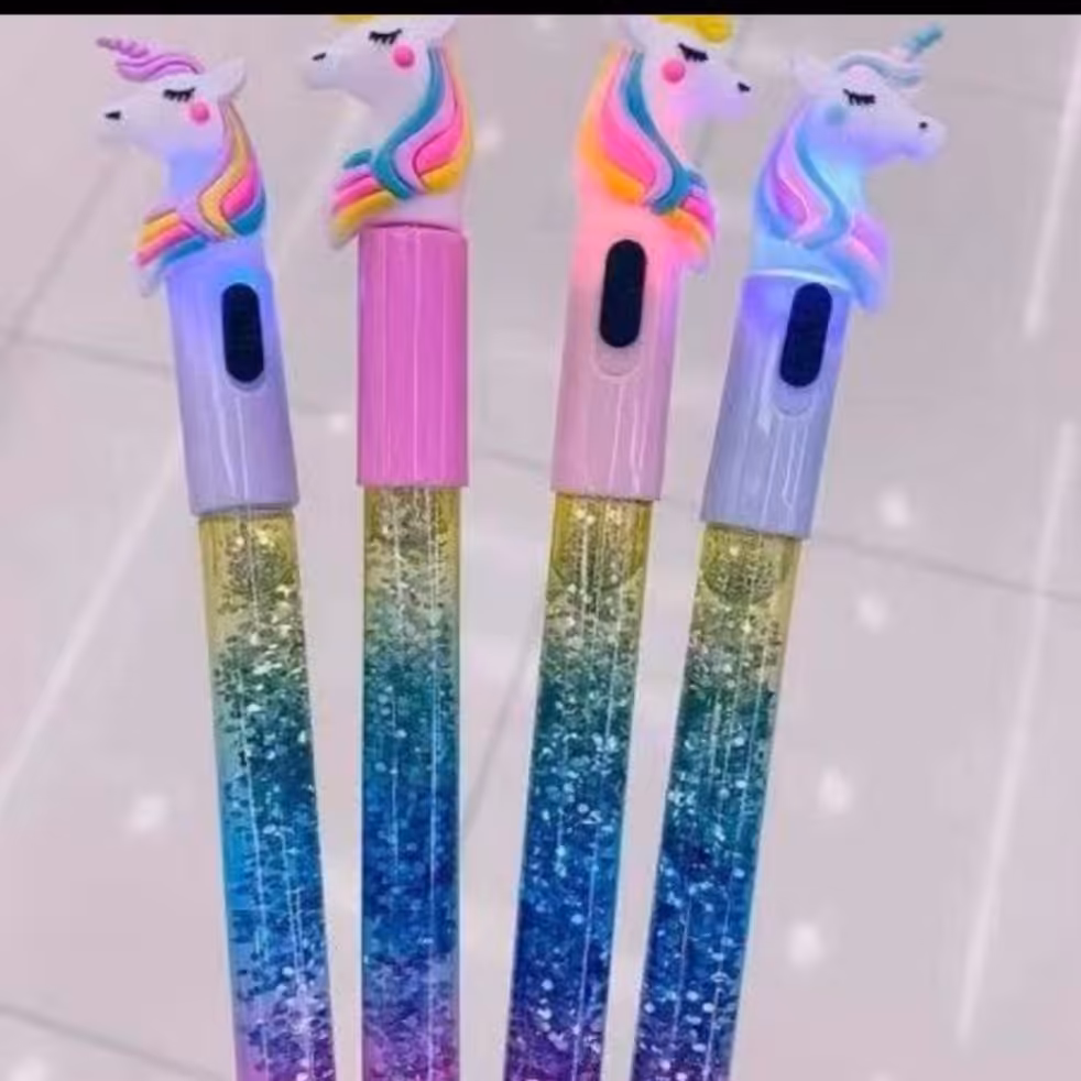 روانویس آکواریومی چراغدار یونیکورن  در رنگبندی مختلف 