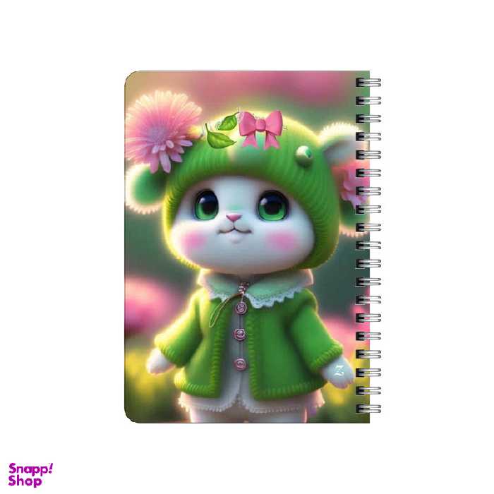 دفترچه یادداشت بامبیلیپ مدل چوبی طرح خرگوش کد 4007825