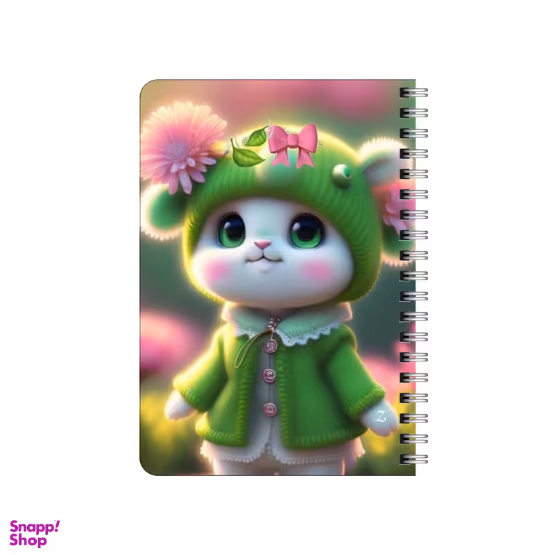 دفترچه یادداشت بامبیلیپ مدل چوبی طرح خرگوش کد 4007825