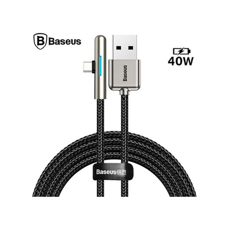 کابل USB به USB-C باسئوس مدل CAT7C-c01 طول 2 متر - فروشگاه کارما آی‌تی