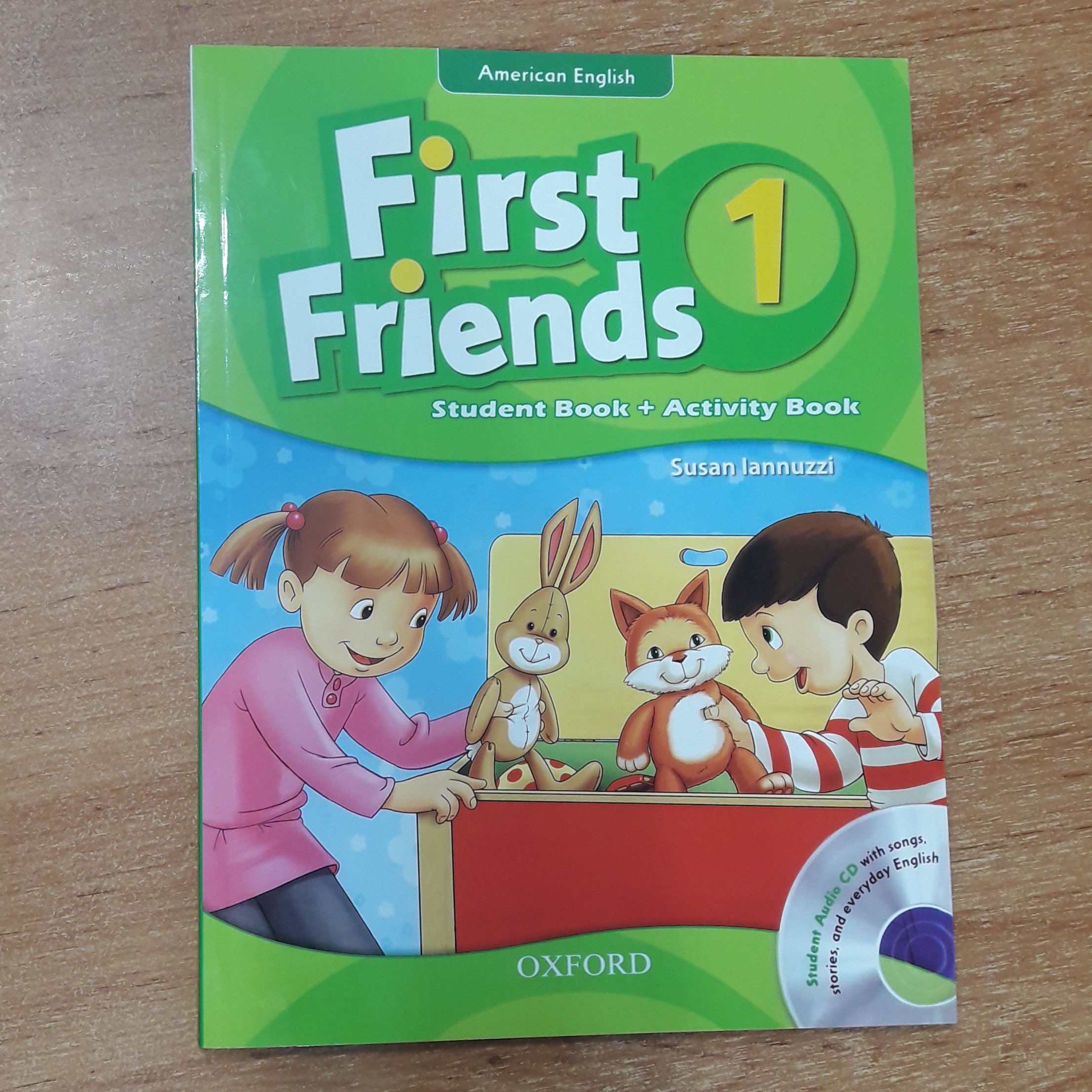 کتاب زبان فرست فرندز  American First Friends 1 به همراه کتاب کار