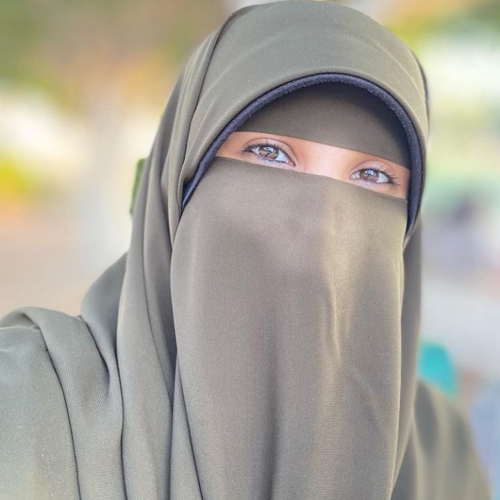 ست روسری ونقاب پیشانی دار