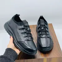 اسپورت تمام چرم مردانه شمس مدل C2
