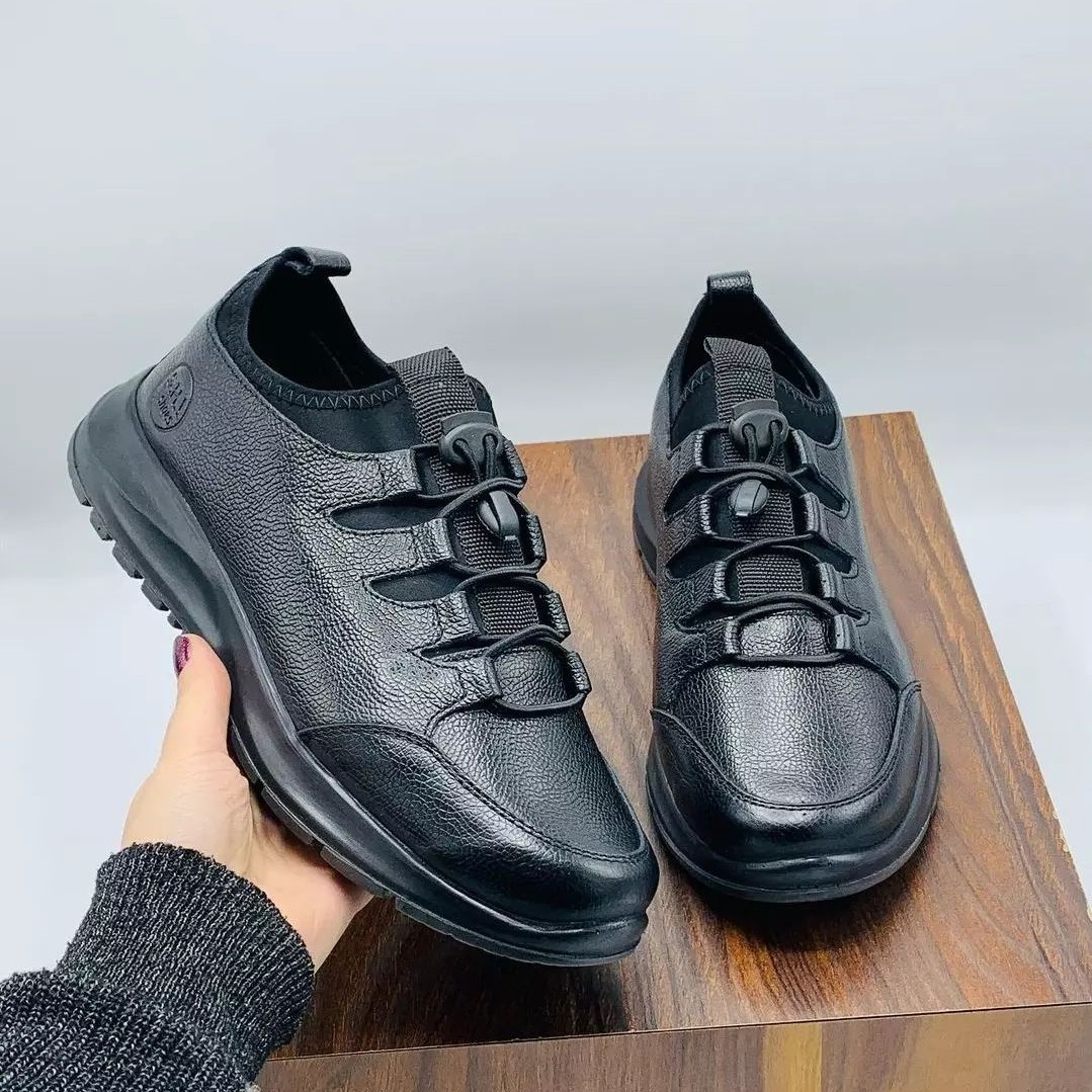 اسپورت تمام چرم مردانه شمس مدل C2