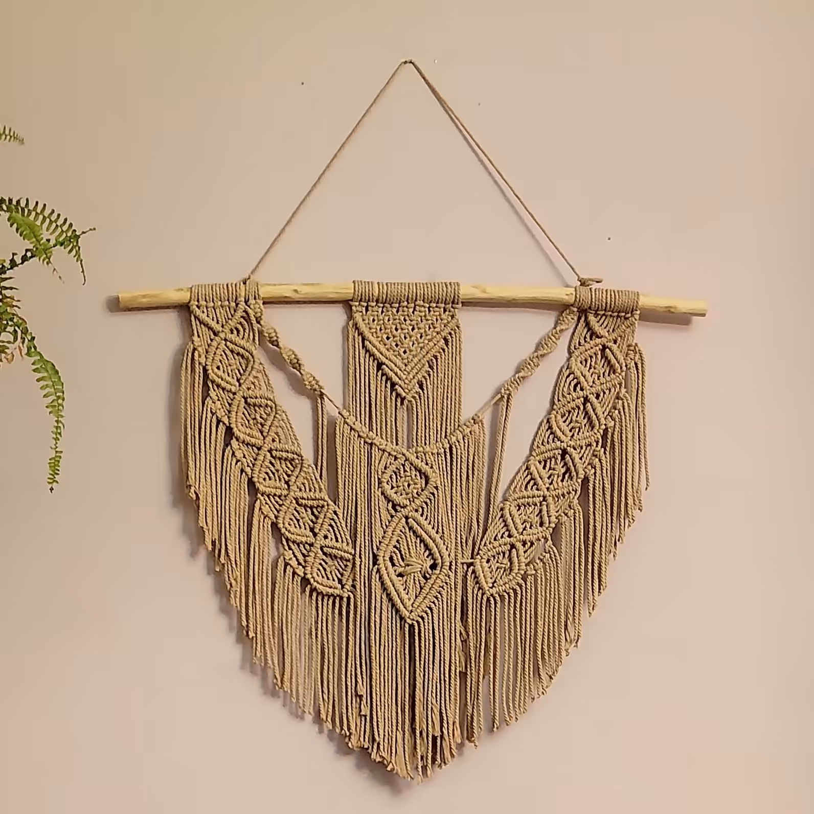 دیوار کوب مکرومه کد 11