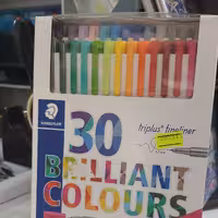 روان نویس نوک نمدی بسته 30 عددی