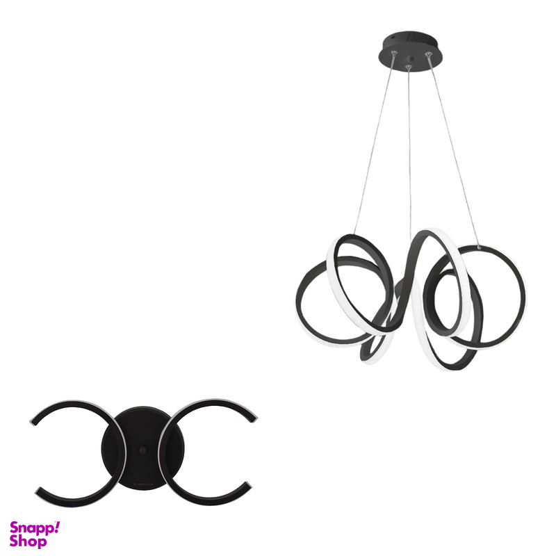 چراغ دیواری و لوستر چشمه نور  کد A63636HL63492 بسته دو عددی