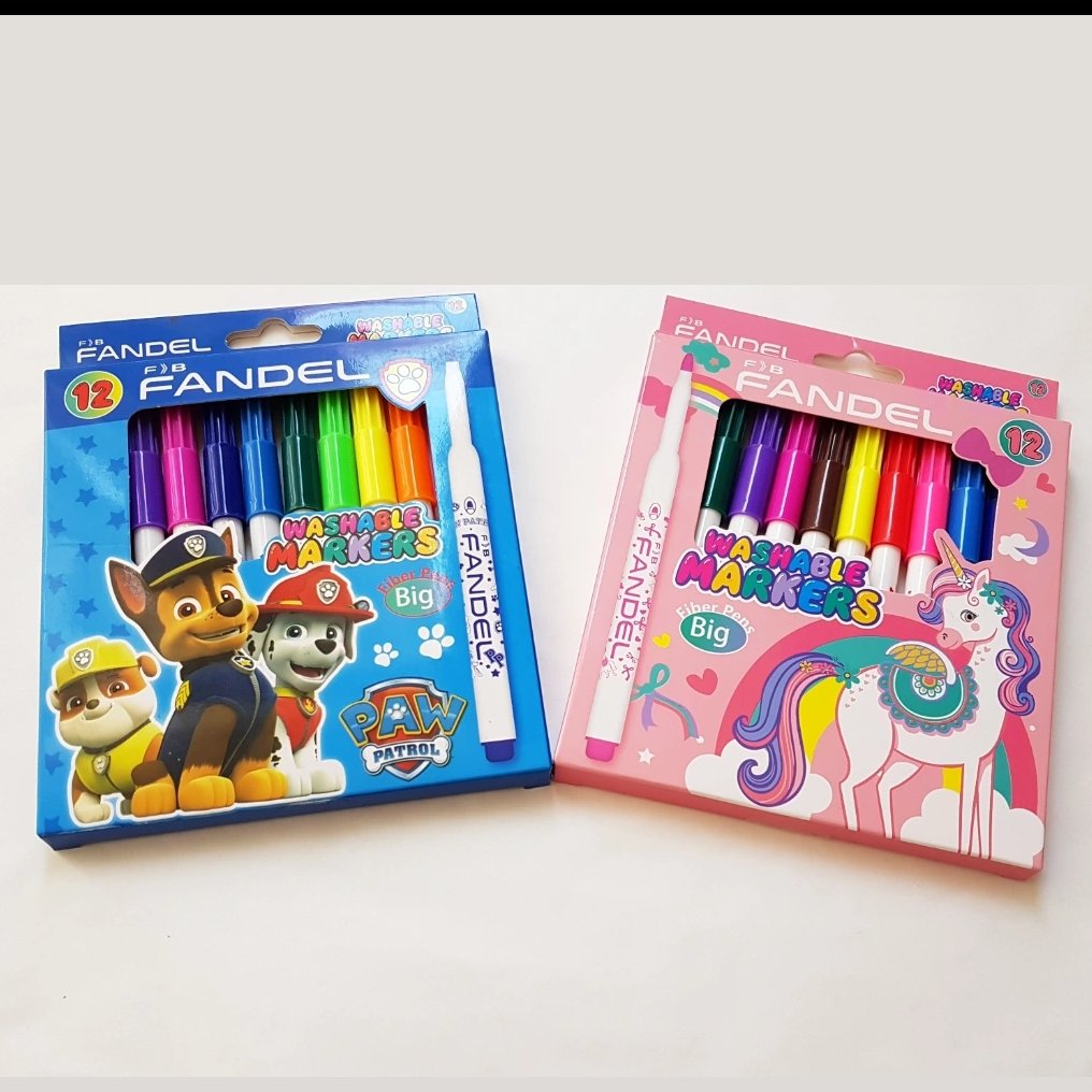 ماژیک 12رنگ پسرونه ودختر ونه