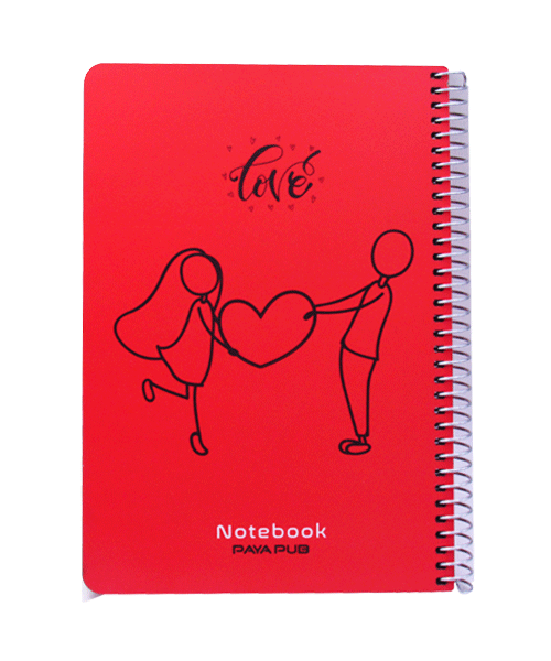 دفتر پایا  جلدMDFسیمی کاغذ رنگی