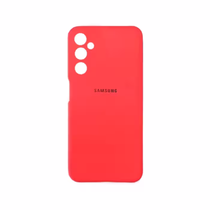 کاور سیلیکونی پاک کنی SAMSUNG A14 رنگ صورتی تیره