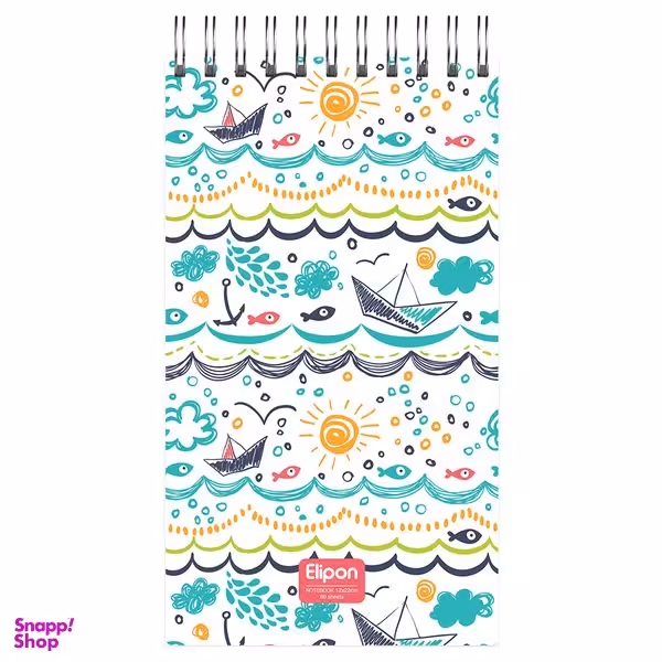 دفتر یادداشت 80 برگ الیپون کد 2681402