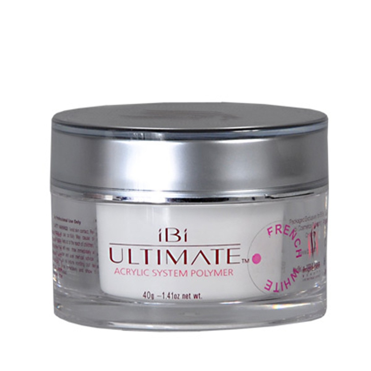 پودر کاشت ناخن iBi French white