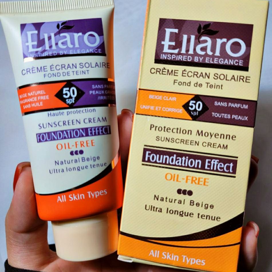  ضد آفتاب کرم پودری الارو spf50 و spf30