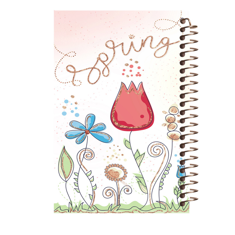 دفتر یادداشت آف تاب شهر طرح لاله گون کد 4123