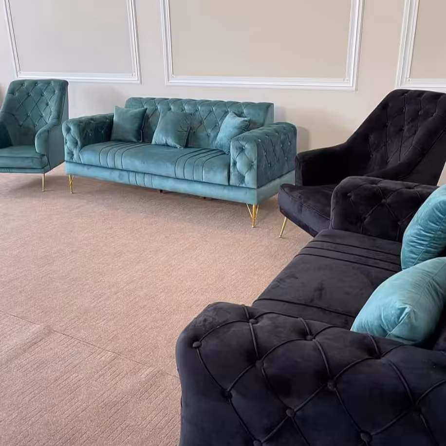 مبل راحتی چستر مکعبی ست 7نفره 13500میلیون 