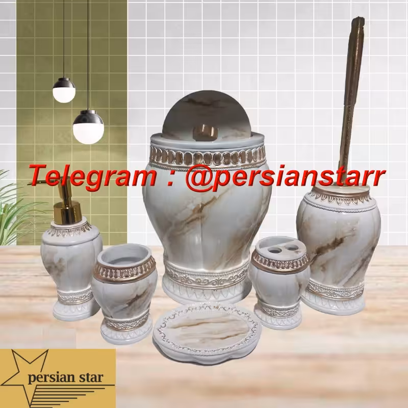 سرویس بهداشتی 6پارچه رزین توماتو 