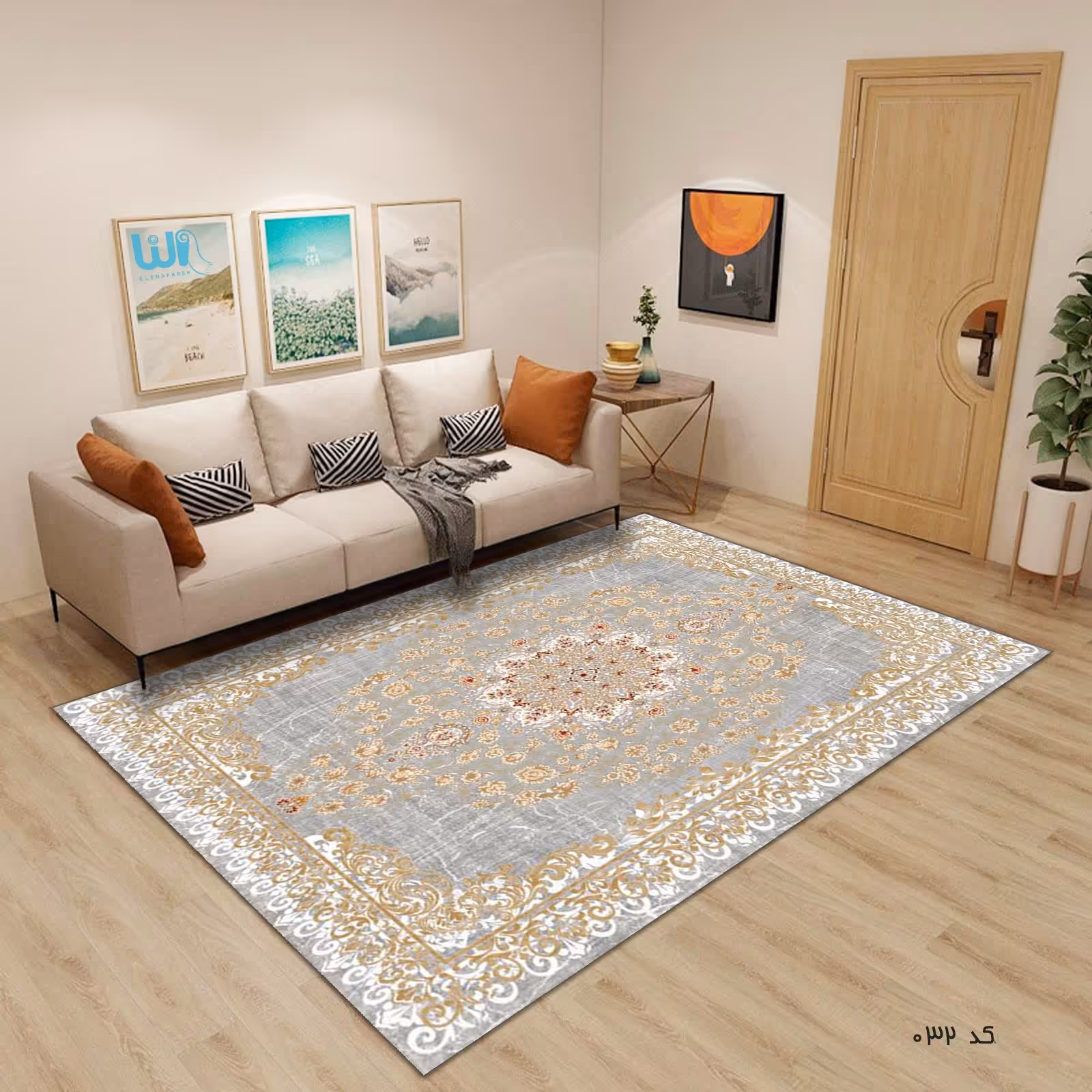 روفرشی کشدار کد  032  ( 9 متری )