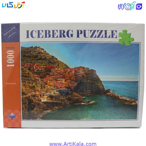 پازل 1000 قطعه آیس برگ مدل شهر مانارولا