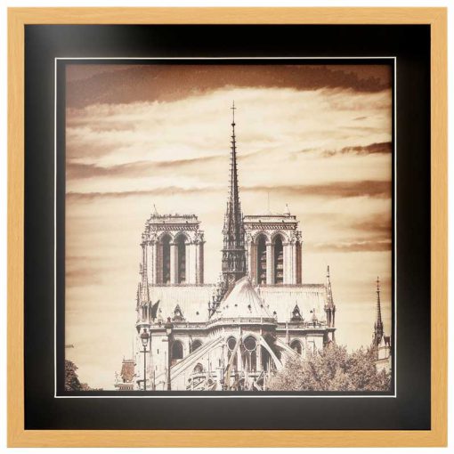 تابلو مدرن کلیسای نوتردام (NOTRE DAME CATHEDRAL) کد GW-99103-A-BL/N