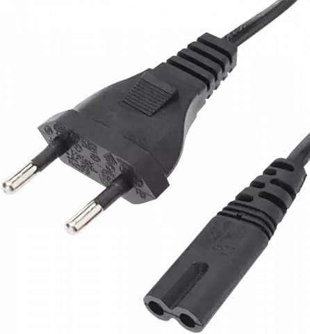 کابل برق 2 پین 1.5 متری K-NET PLUS