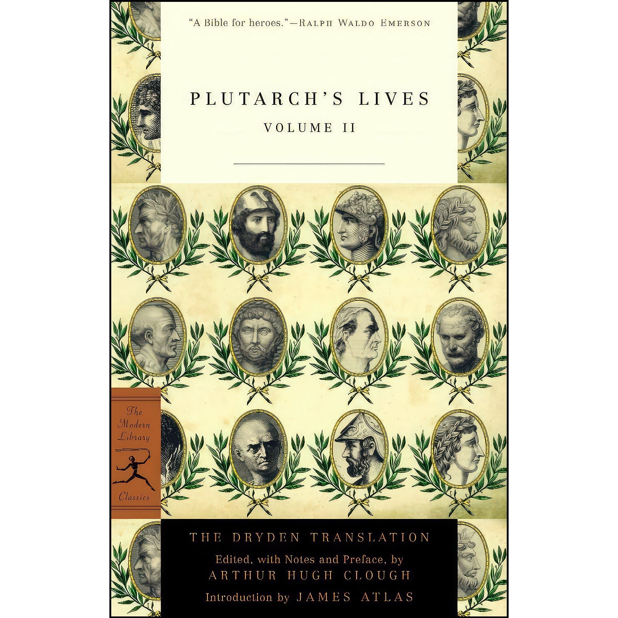 کتاب زبان اصلی Plutarchs Lives Volume Modern Library Classics