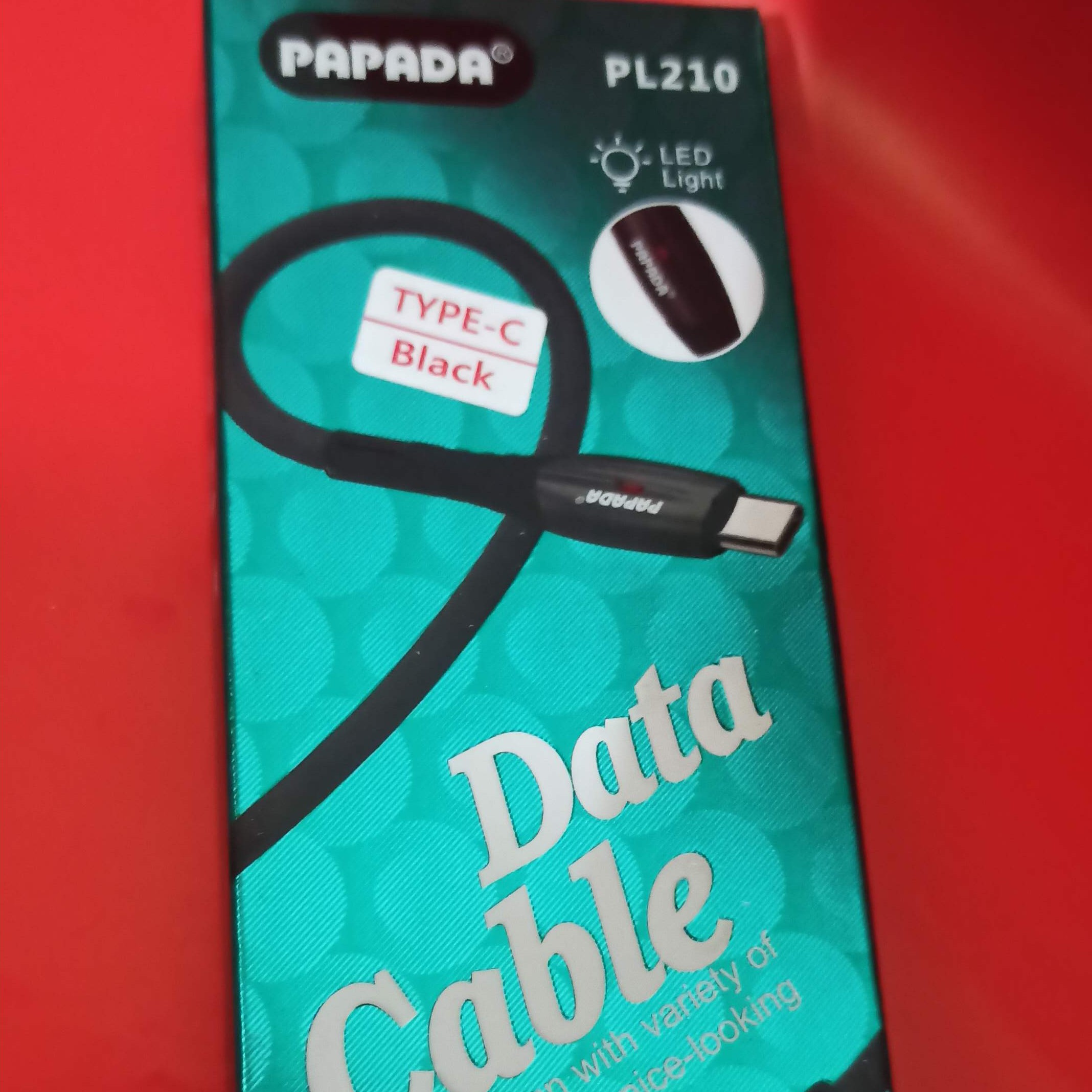 کابل شارژر تایپ سی دو متری با کیفیت کنفی  پنج امپر خروجی 