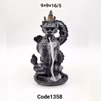 جا عودی آبشاری طرح اژدها و شیر (در طرح های متنوع) پلی استری درجه 1