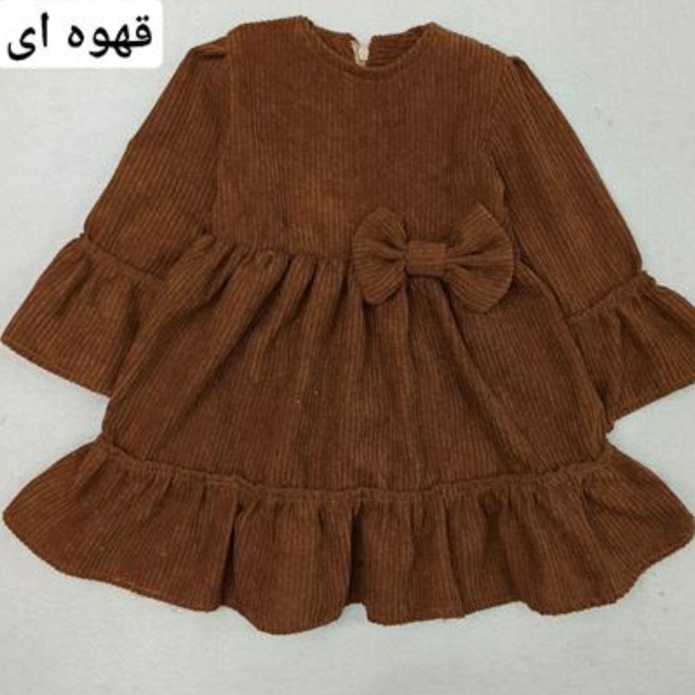 پیراهن دخترانه مخمل  