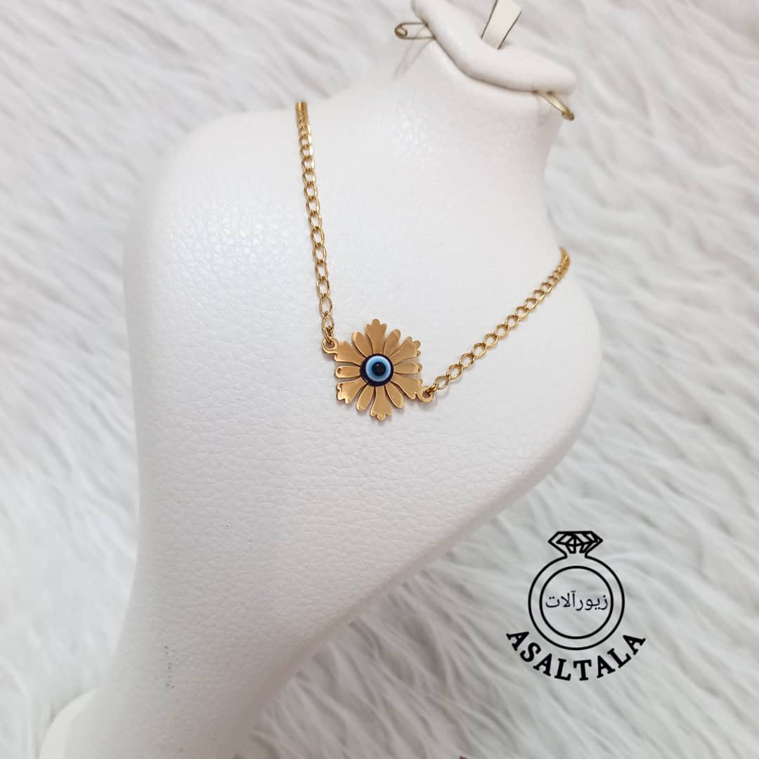 گردنبند چشم و نظر استیل