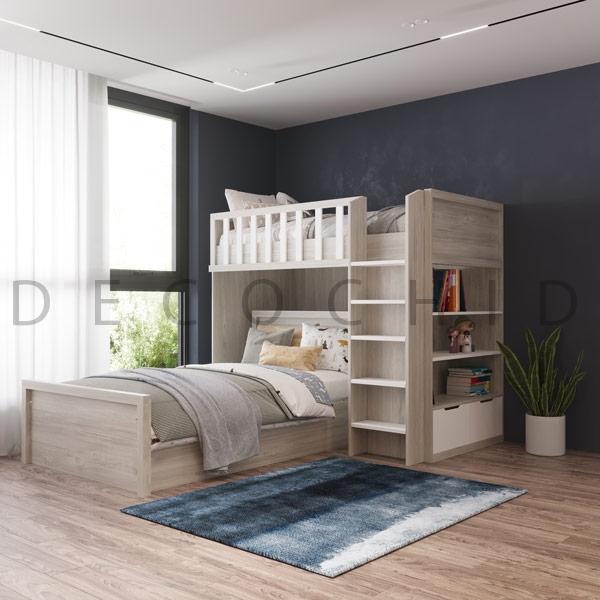 تخت خواب دو طبقه D.1010