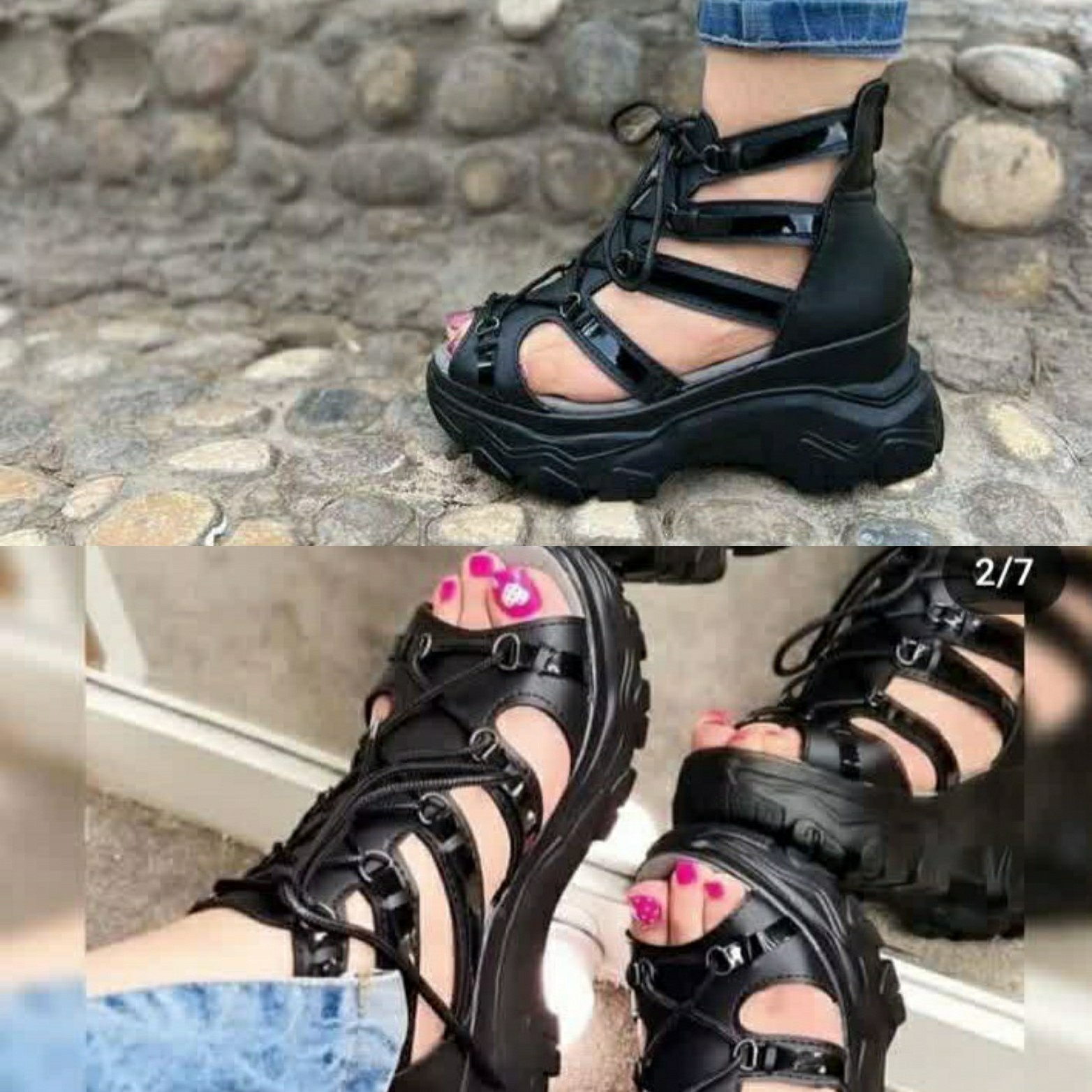 صندل زنانه با تخفیف آخر فصل