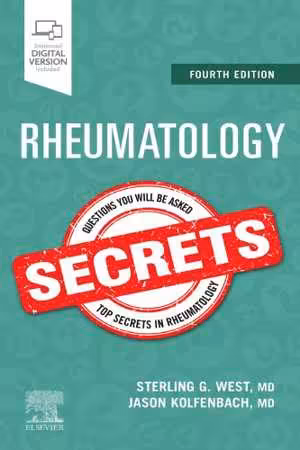 [PDF] دانلود کتاب Rheumatology Secrets, 4th ed, 2019