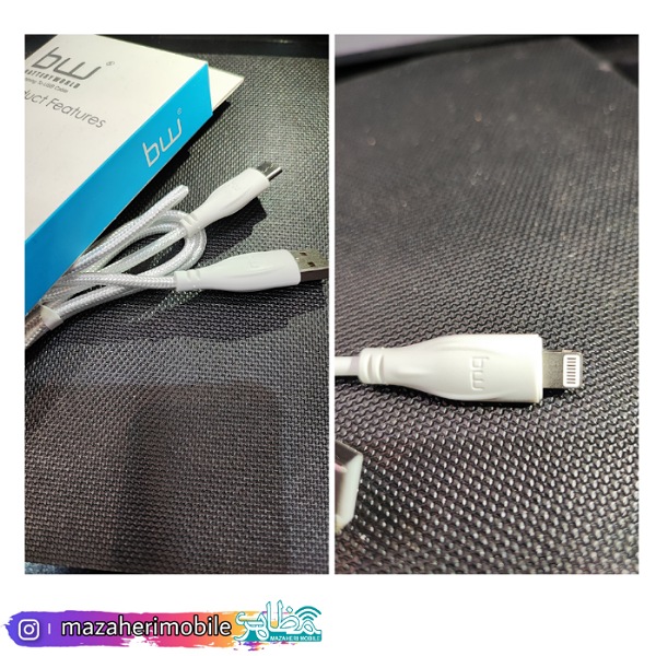 کابل شارژ سیمی کیفیت بالا برند BW - فروشگاه موبایل مظاهری