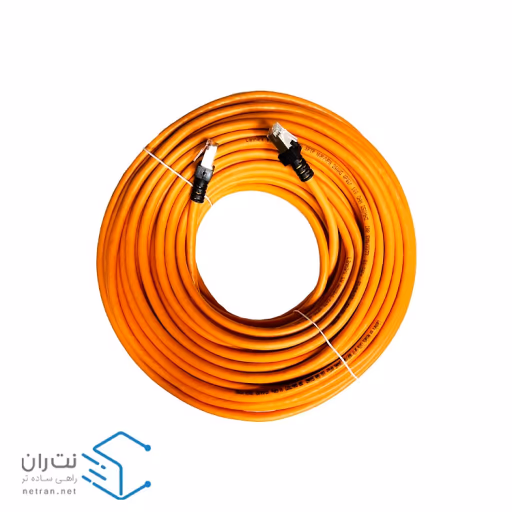پچ کورد نگزنس (کابل لن) Cat6 SFTP روکش PVC نارنجی 30 متری
