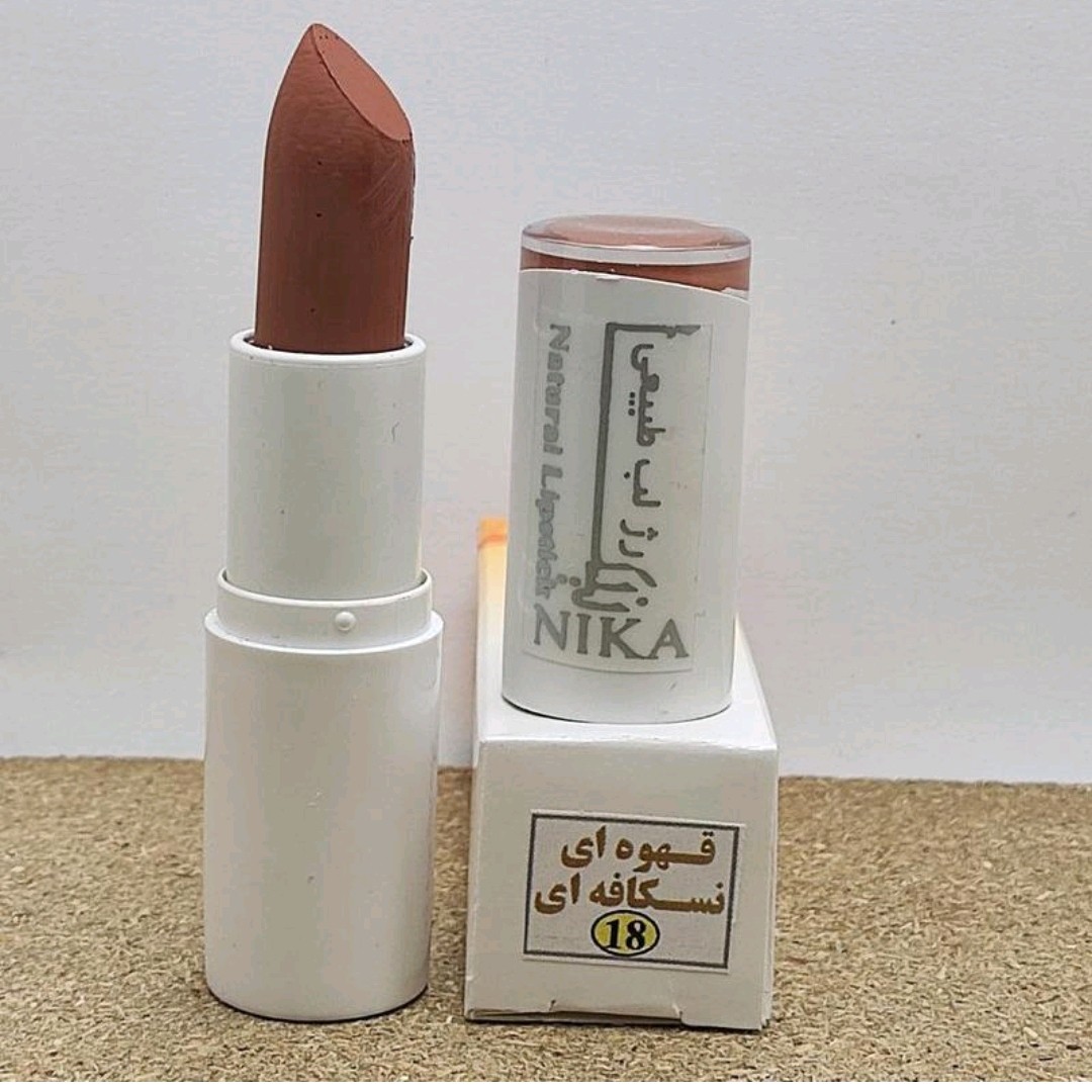 رژ لب طبیعی قهوه ای نسکافه ای کد(18)
