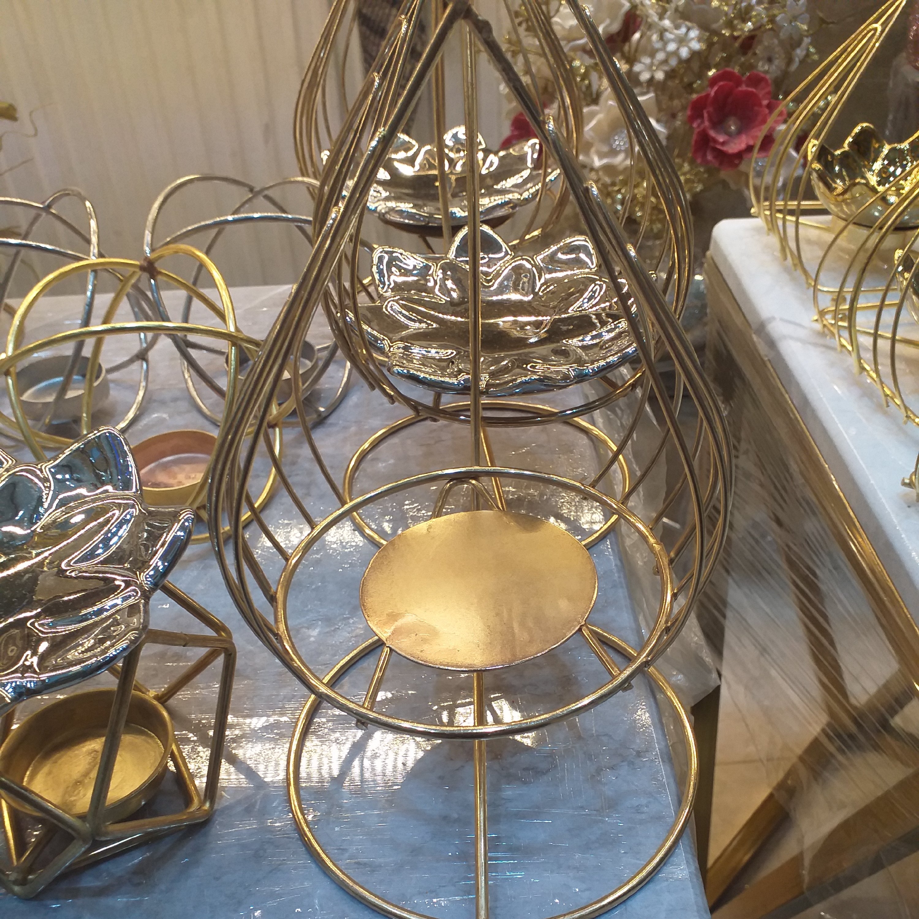 قفس دکوری آویز   