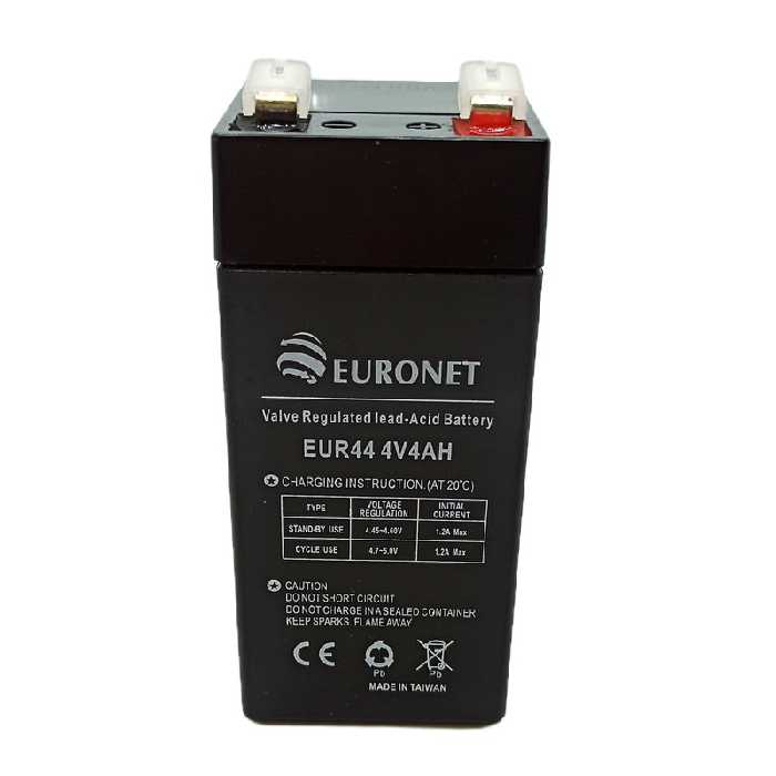 باتری سیلد اسید 4 ولت مدل یورونت