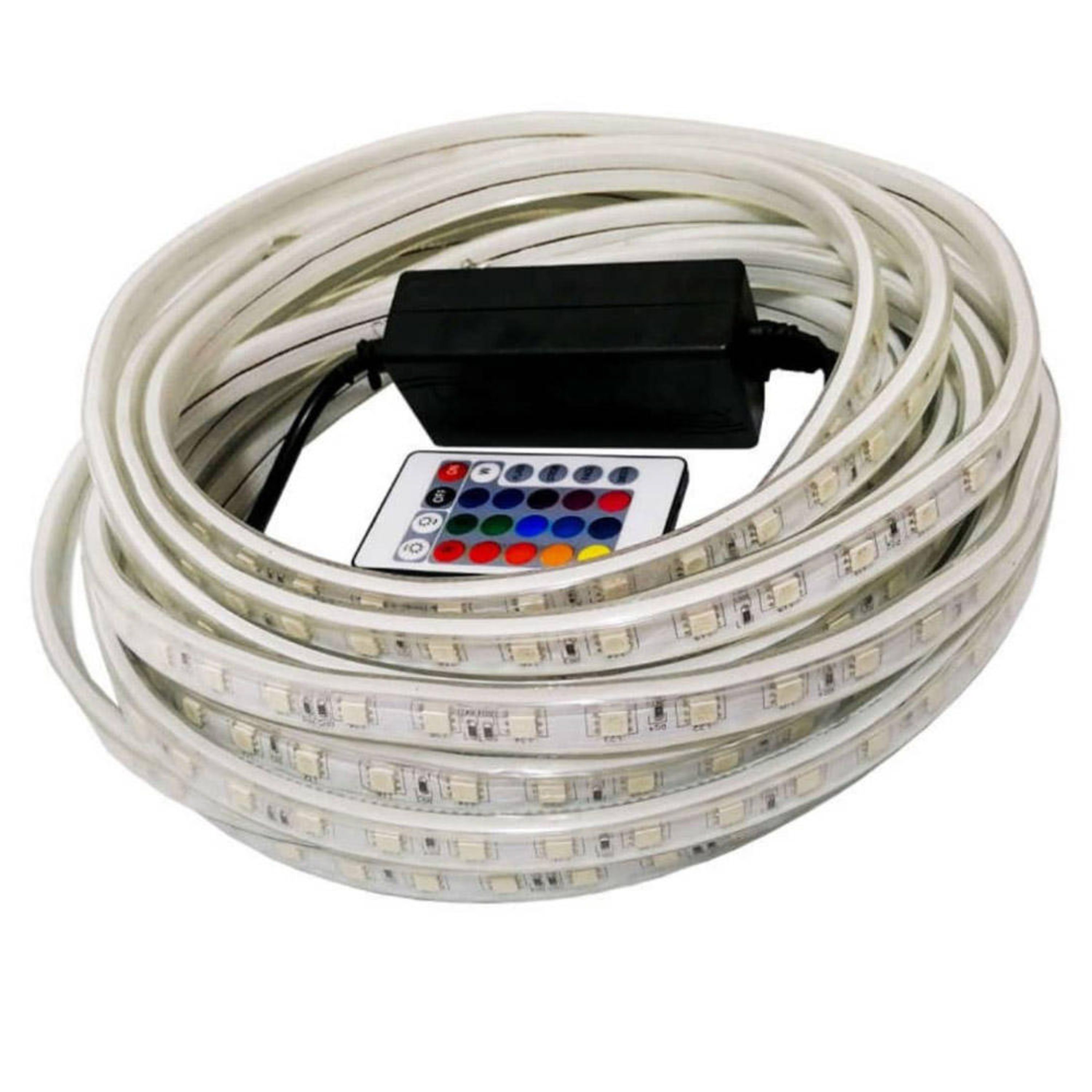 ریسه ال ای دی چند رنگ مدل RGB 5730 طول 25 متری چند رنگ - مولتی - هفت رنگ