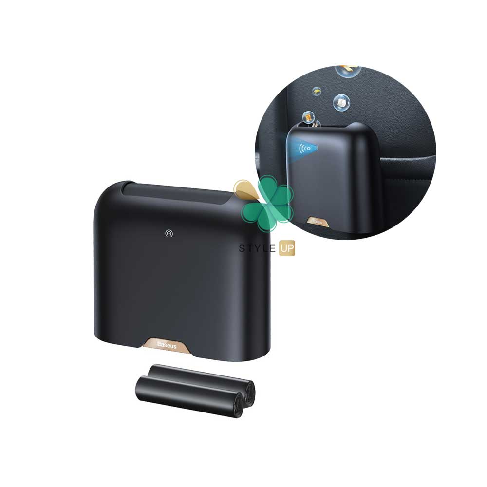 سطل زباله هوشمند داخل ماشین بیسوس مدل Baseus CRLJT01-01