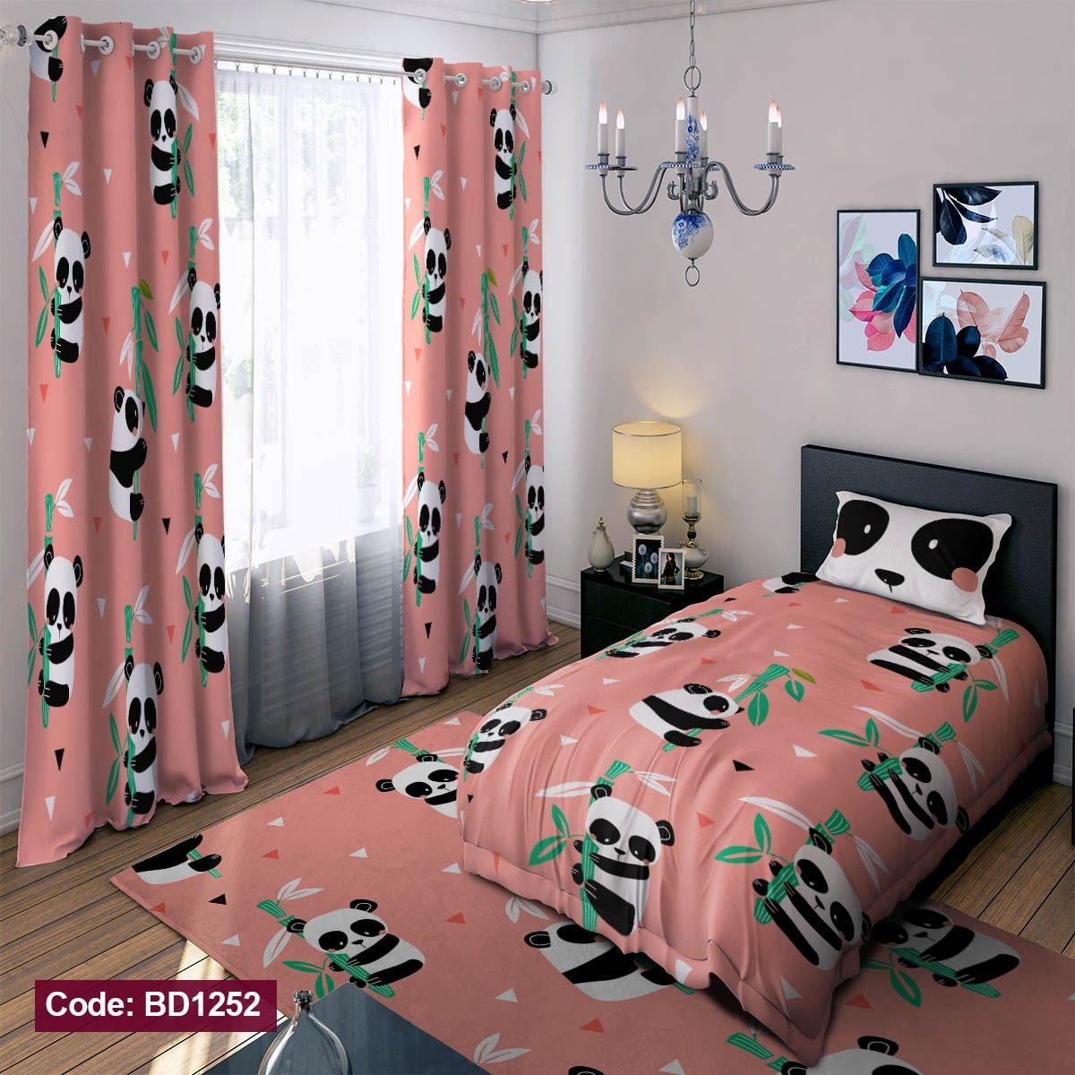 روتختی طرح پاندا سه بعدی